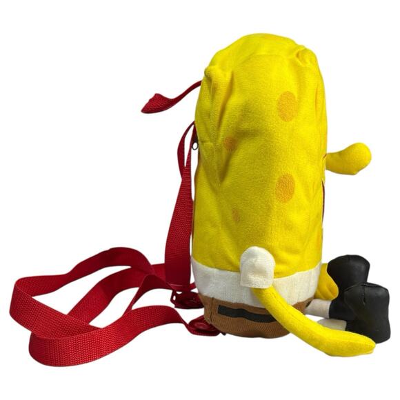 VTG 2003 SpongeBob SquarePants Stuffed Plush Bag Backpack 10" Nickelodeon Y2K - Picture 7 of 16